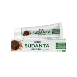 Sudanta Original Toothpaste - Non - Fluoride - 100% Vegetarian, 50 g