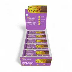 TRUE CREW - Choco Berry Protein Bar, 25 g Each (Pack of 10)