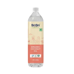 Organic Coconut Oil Bottle - Cold Pressed | Unrefined | 500 ml