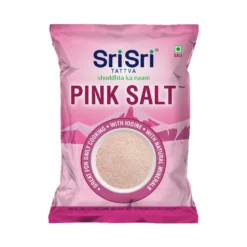 Sri Sri Tattva Pink Salt with Iodine | With Natural Minerals | For Daily Cooking | 1 kg